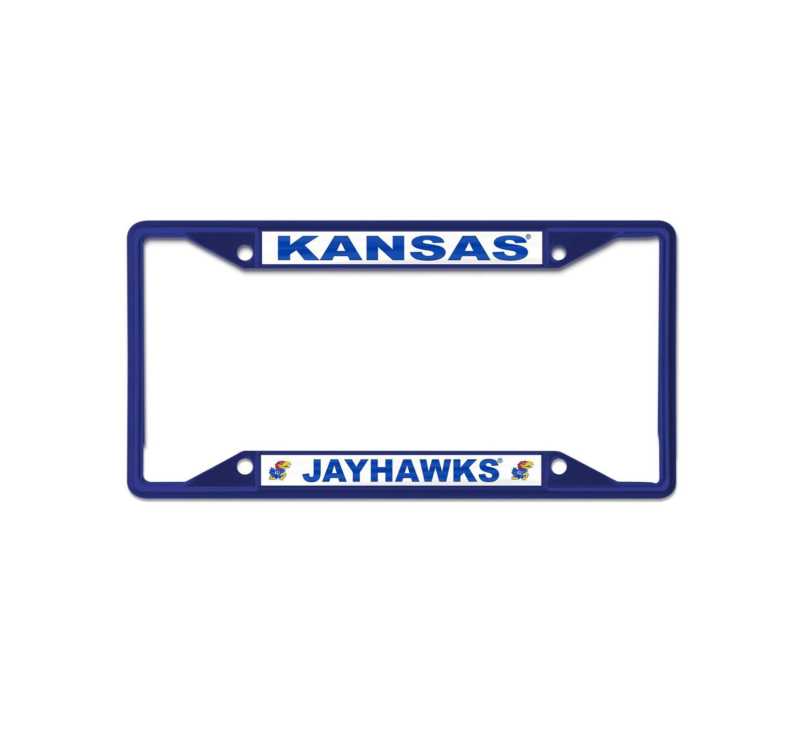 Wincraft Kansas Jayhawks рамка для номерного знака, Chrome Color