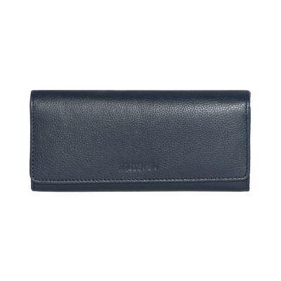 Женский кожаный клатч Roots Slim Wallet