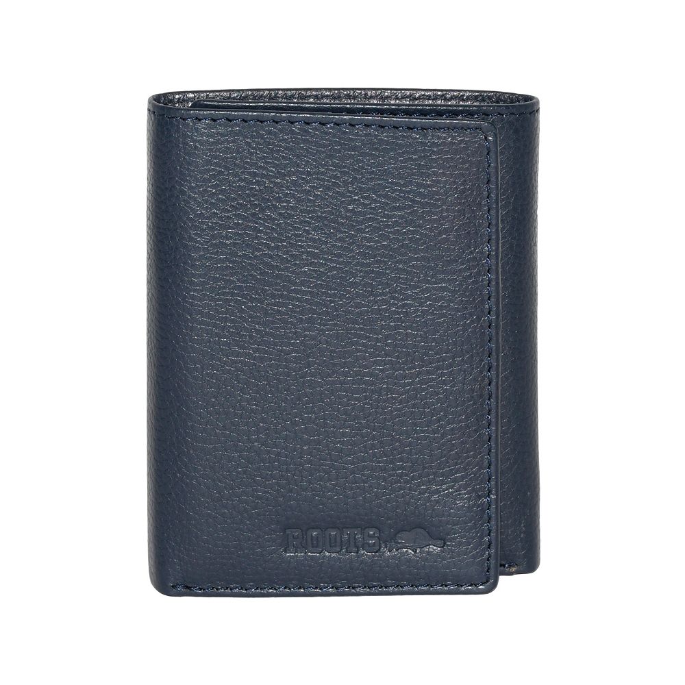 Roots Men's Men Leather Trifold Wallet