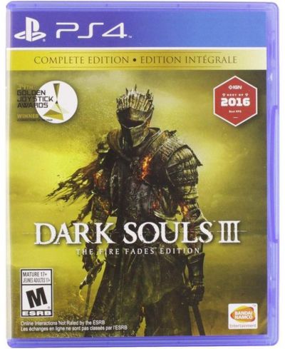 Dark Souls III Огонь Гаснет Издание PlayStation 4