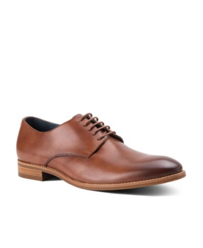 Blake McKay Men's Damon Dress Casual Lace-Up Plain Toe Derby Leather Shoes