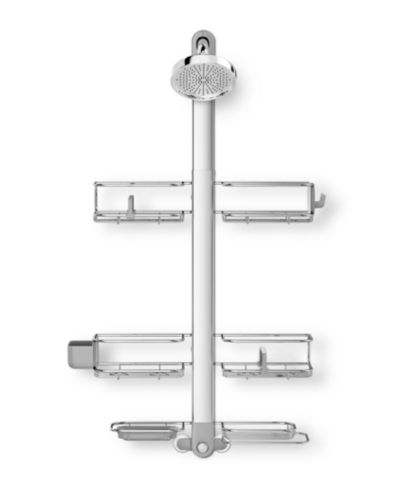 Simplehuman XL регулируемая подвесная корзина для душа