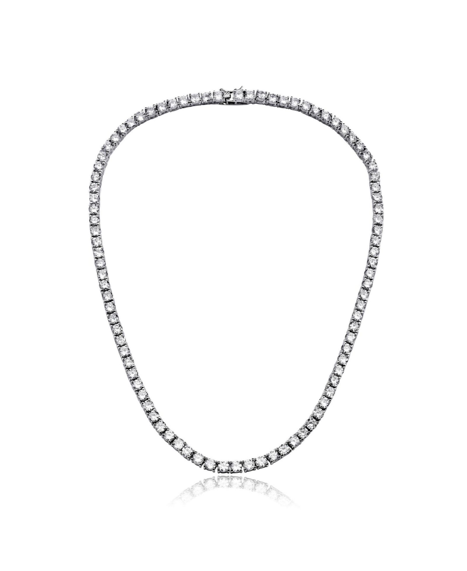 Rachel Glauber ожерелье Tennis Necklace Cubic Zirconia