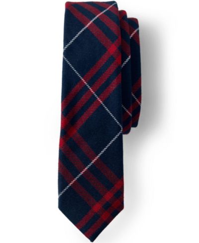 Classic navy large plaid