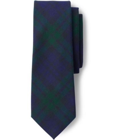 Classic navy/evergreen plaid