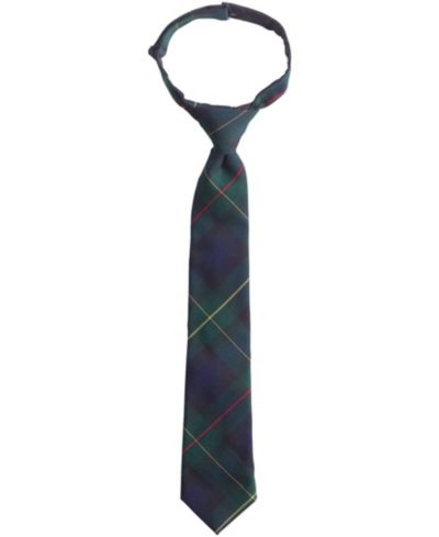 Hunter/classic navy plaid
