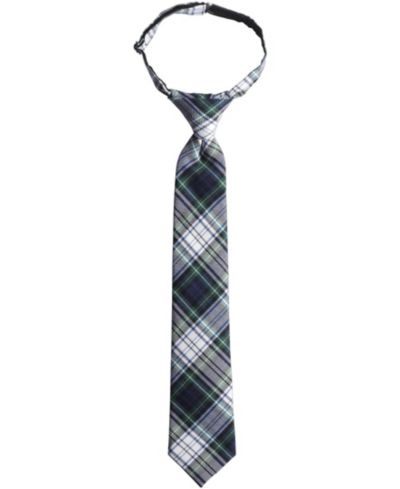 White plaid