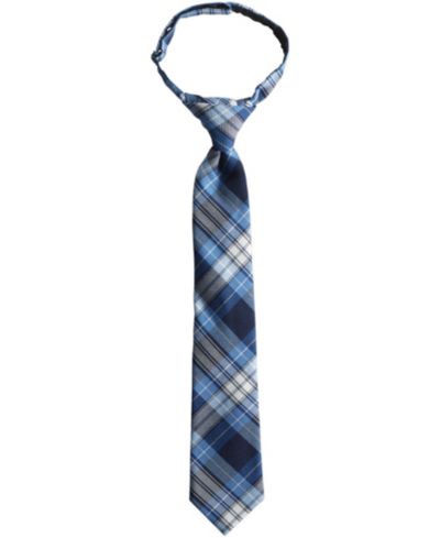 Clear blue plaid