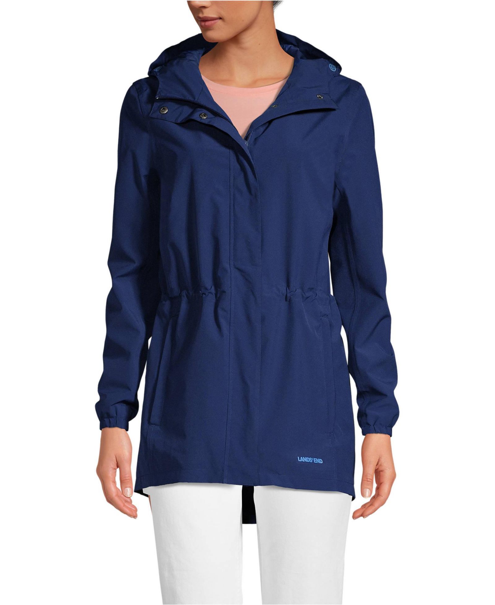 Женский Squall Packable Waterproof дождевик Lands' End