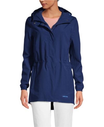 Женский Squall Packable Waterproof дождевик Lands' End