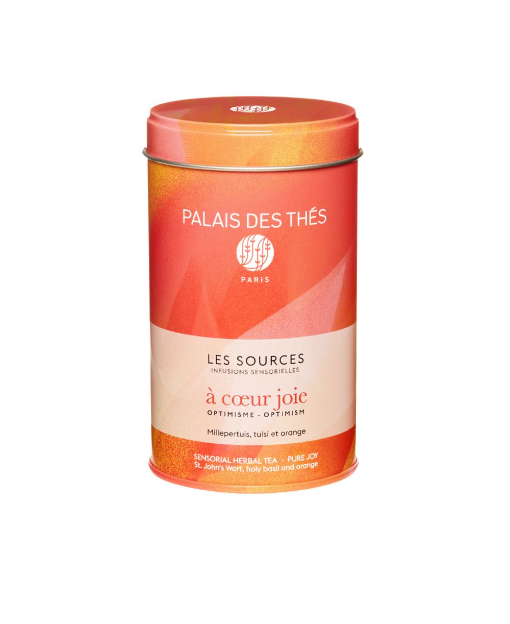 Травяной чай Palais des Thés St. John's Wort, Holy Basil and Orange Sensorial Herbal Tea Holiday Gift