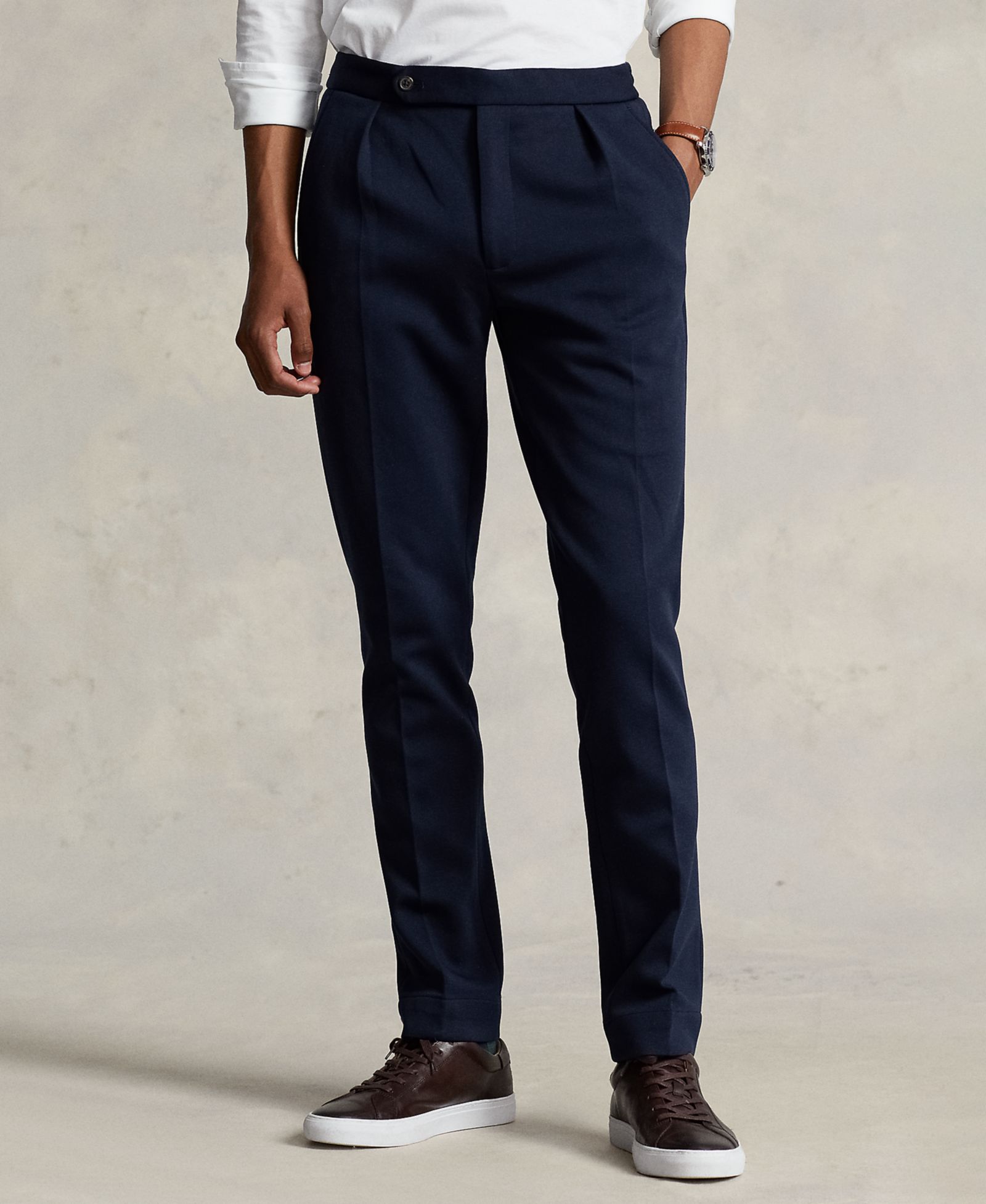 Мужские брюки Polo Ralph Lauren Pleated Double-Knit Suit