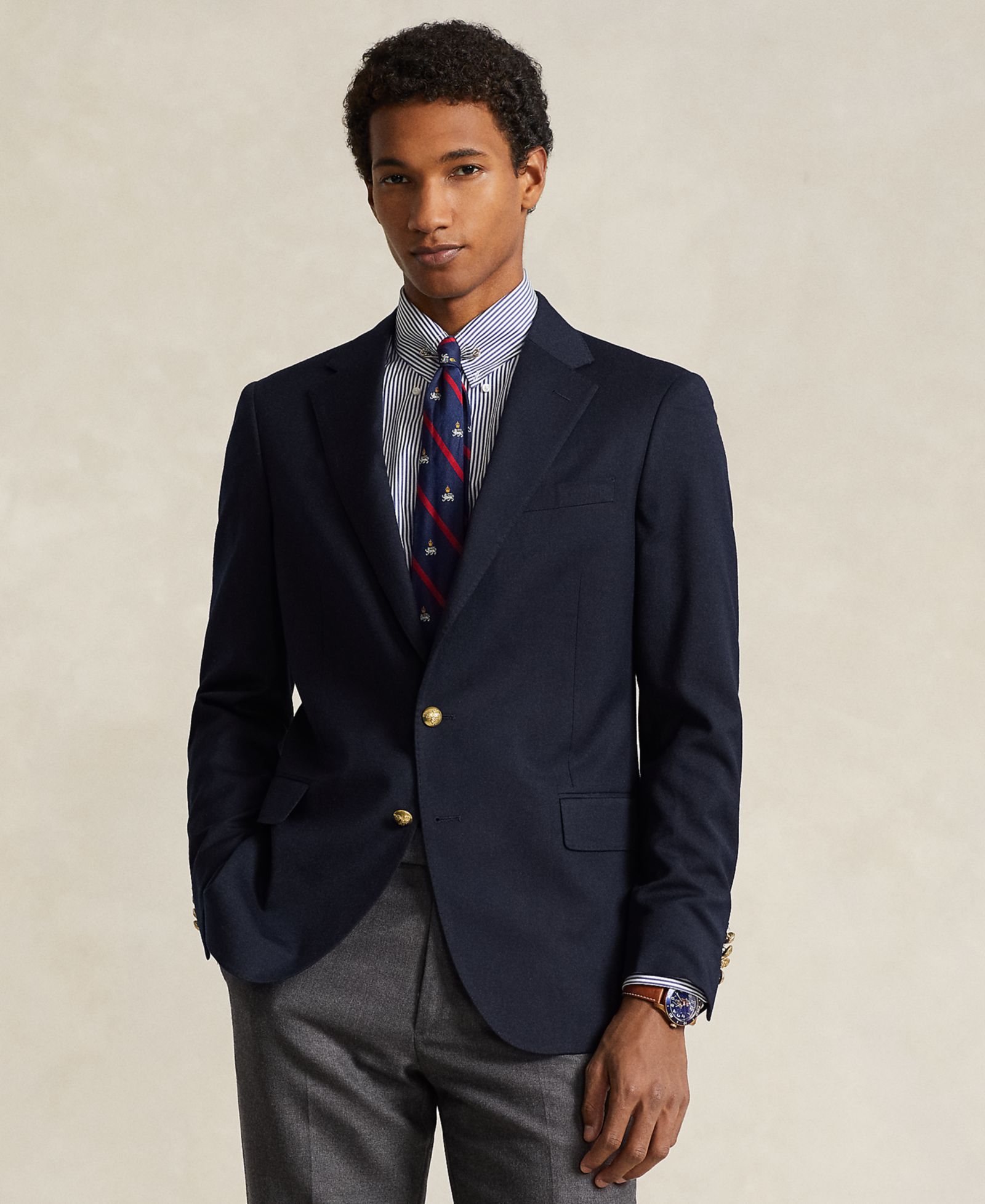 Мужской блейзер Polo Ralph Lauren Modern Wool-Blend Gabardine