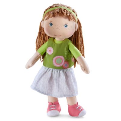 Haba Hedda 12" Embroidered-Face Soft Doll, Ages 18 Months+