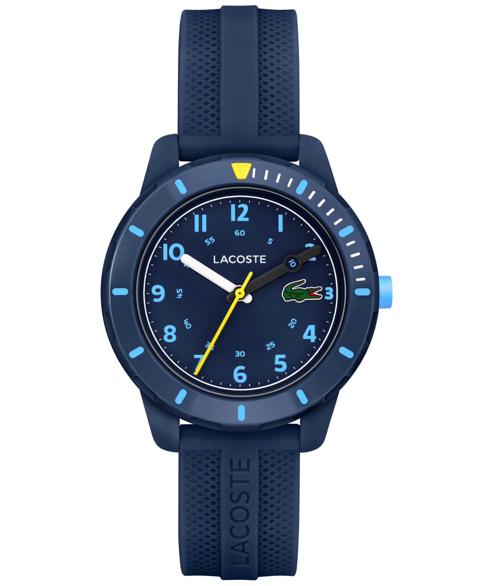 Lacoste Mini Tennis Navy Silicone Strap Watch 34mm