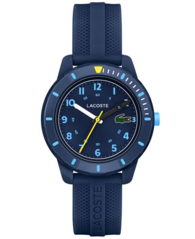 Lacoste Mini Tennis Navy Silicone Strap Watch 34mm