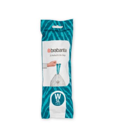 PerfectFit Пакеты для мусора Code W, 1.3 Gallons, 5 Liter, 200 шт