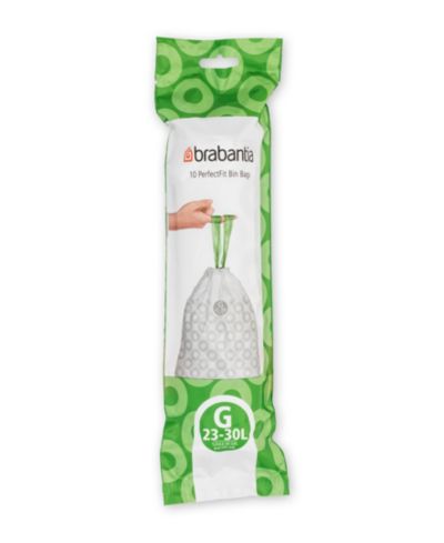 Brabantia пакеты для мусора PerfectFit Code G 6-8 Gallon, 23-30 Liter, 120 шт