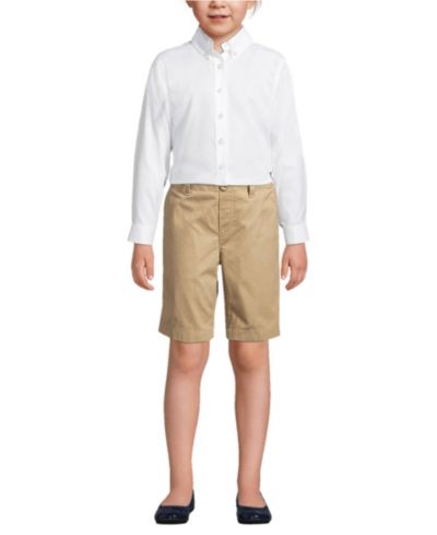 Детские шорты Lands' End School Uniform Elastic Waist Pull On