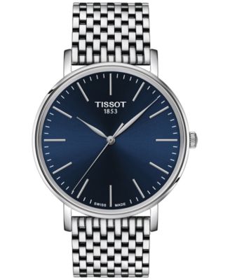 Tissot Men's Swiss Everytime Stainless Steel Bracelet Watch 40mm