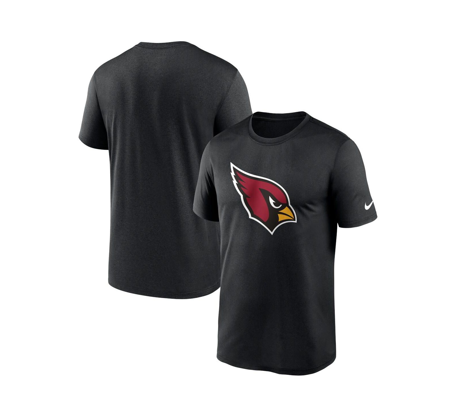 Мужская футболка Nike Black Arizona Cardinals Legend Logo Performance
