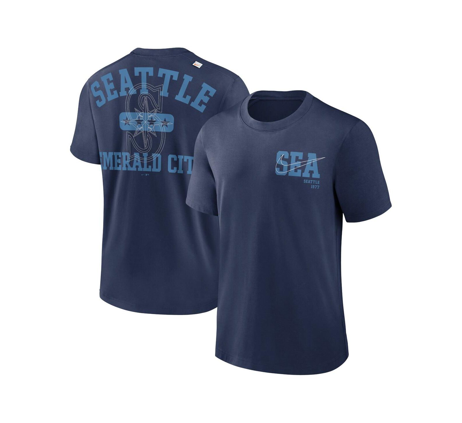 Men's Nike Navy Seattle Mariners Statement Game Over T-shirt