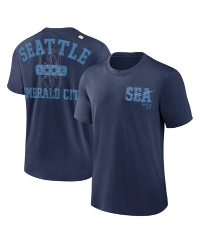 Мужская футболка Nike Navy Seattle Mariners Statement Game Over