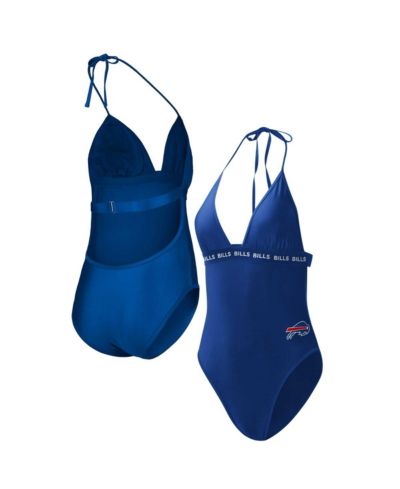 Женский G-III 4Her by Carl Banks Royal Buffalo Bills Full Count One-Piece Swimsuit