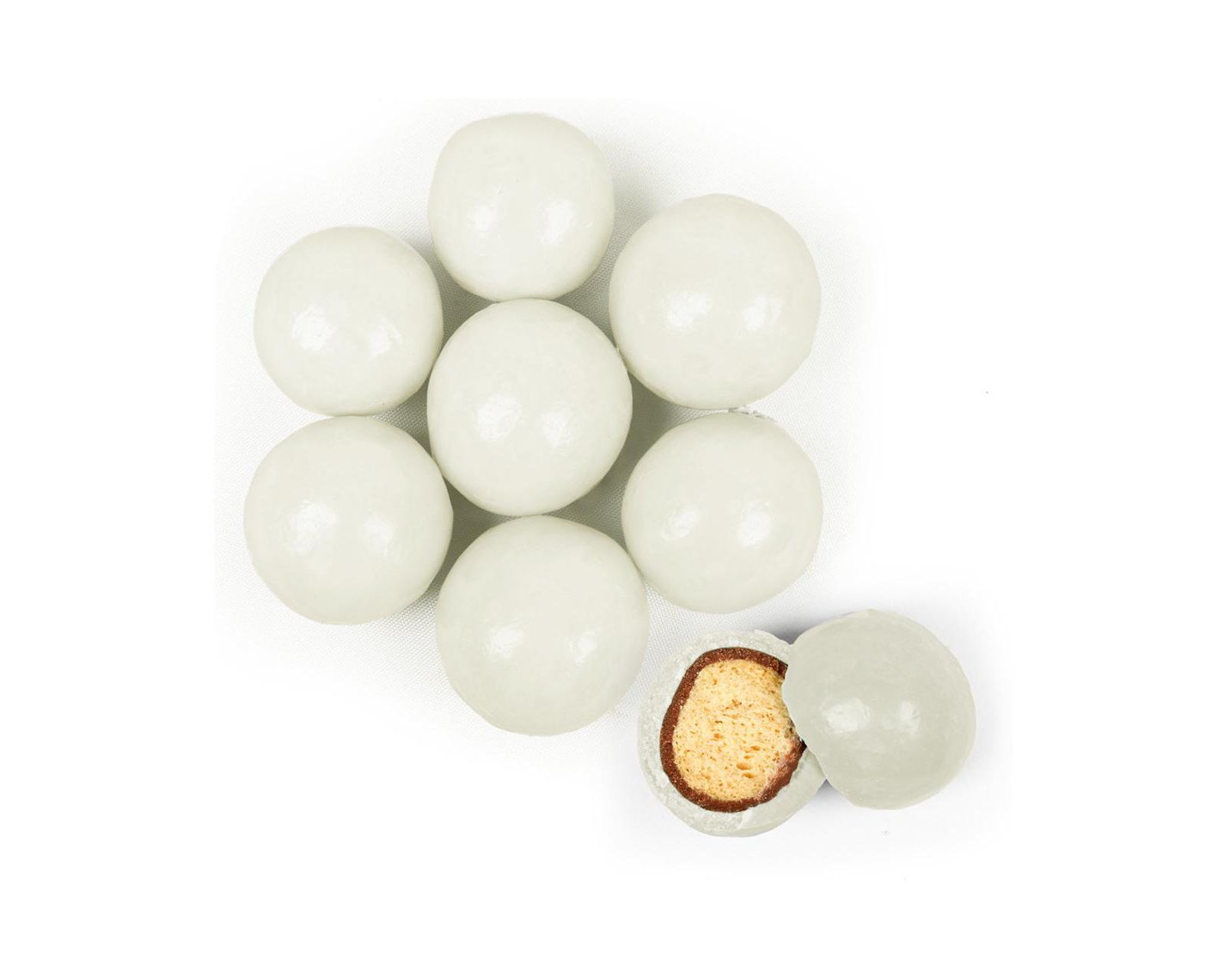 Just Candy Premium Gourmet белые шоколадные шарики с солодовым вкусом, 1.67 Pounds