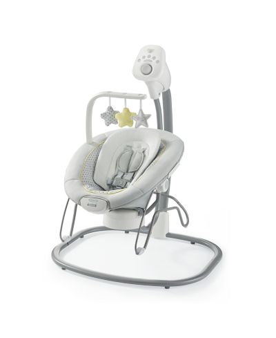 Колыбель Graco Baby Sway2Me Swing с портативным шезлонгом
