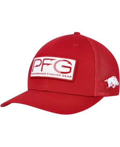 Columbia Мужская кепка Arkansas Razorbacks PFG Hooks Flex