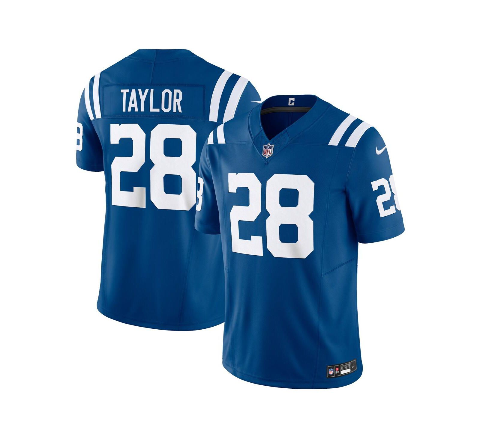 Nike Men's Jonathan Taylor Indianapolis Colts Vapor F.U.S.E. Limited Jersey