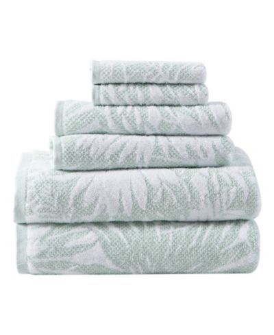 Комплект полотенец Tommy Bahama Home Lago Palm Cotton Terry 6 Piece