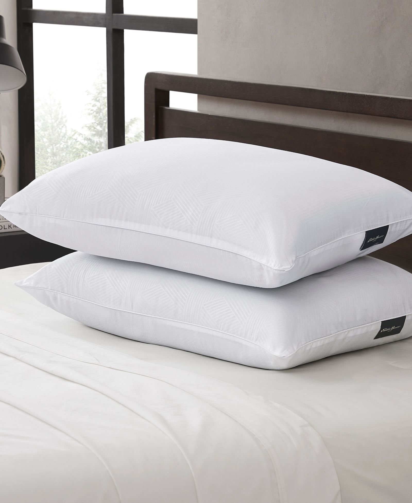 Eddie Bauer 2-Pack Pillow, Jumbo