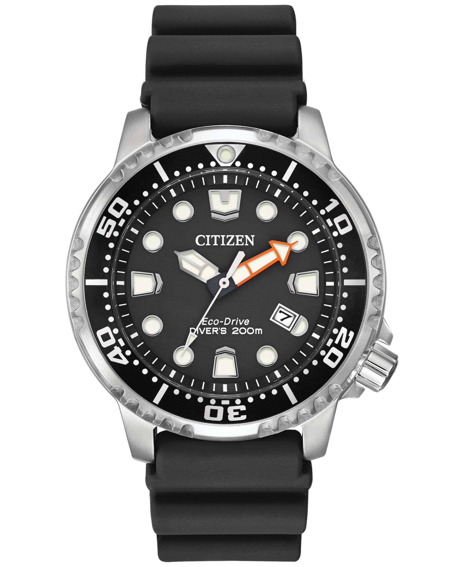 Citizen часы Promaster Dive на черном ремешке 44mm