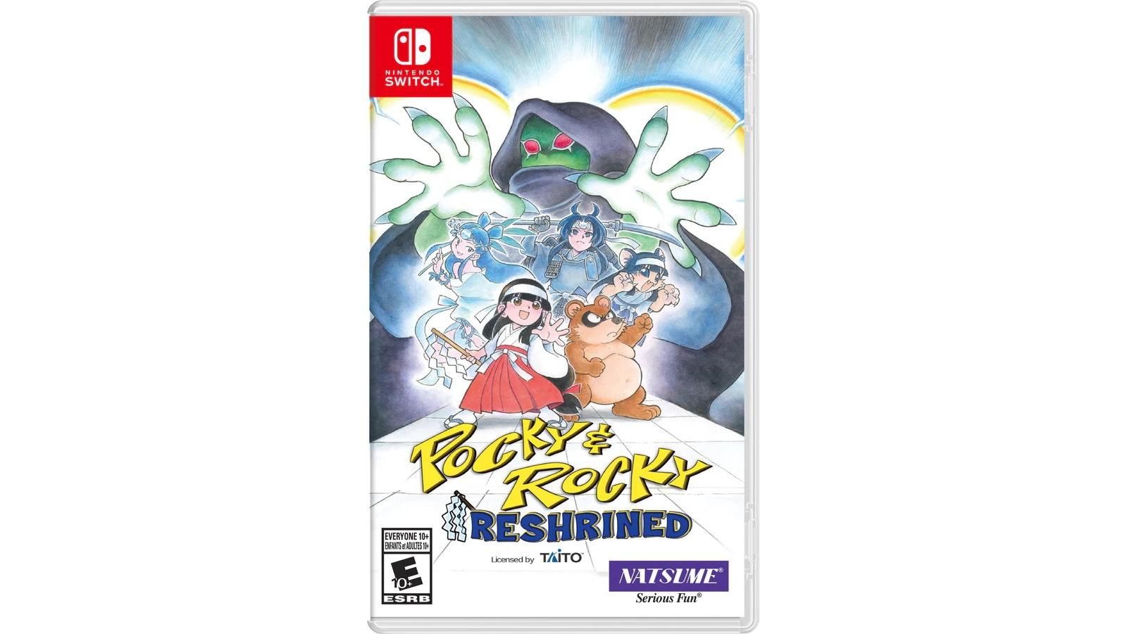 Pocky & Rocky Reshrined Action Adventure Shooter для Nintendo Switch