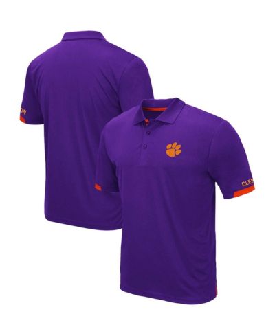 Мужская рубашка-поло Colosseum Clemson Tigers Big and Tall Santry