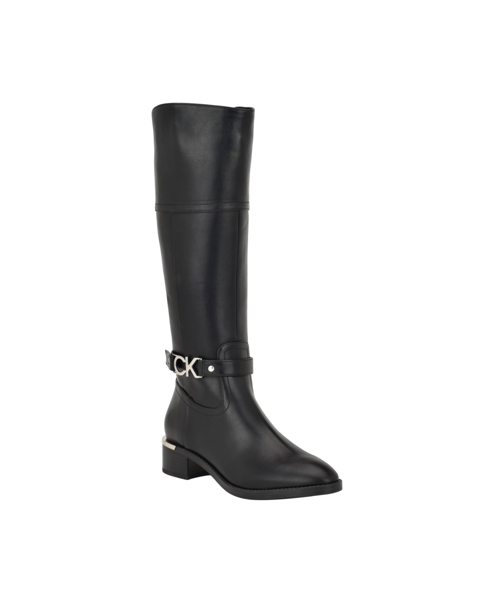 Calvin Klein Women's Daphny Tall Block Heel Boots