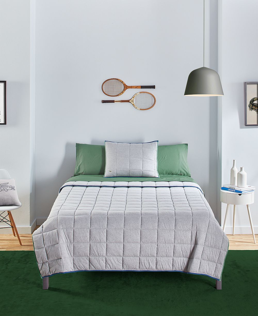 Lacoste Home Westover Комплект из 2 стеганых покрывал, Twin