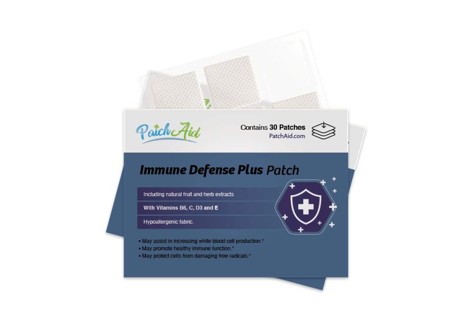 Пластырь PatchAid Immune Defense Plus Vitamin Patch (30-Day Supply)