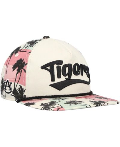 Мужская кепка New Era Auburn Tigers High Tide Golfer Snapback, кремовый цвет