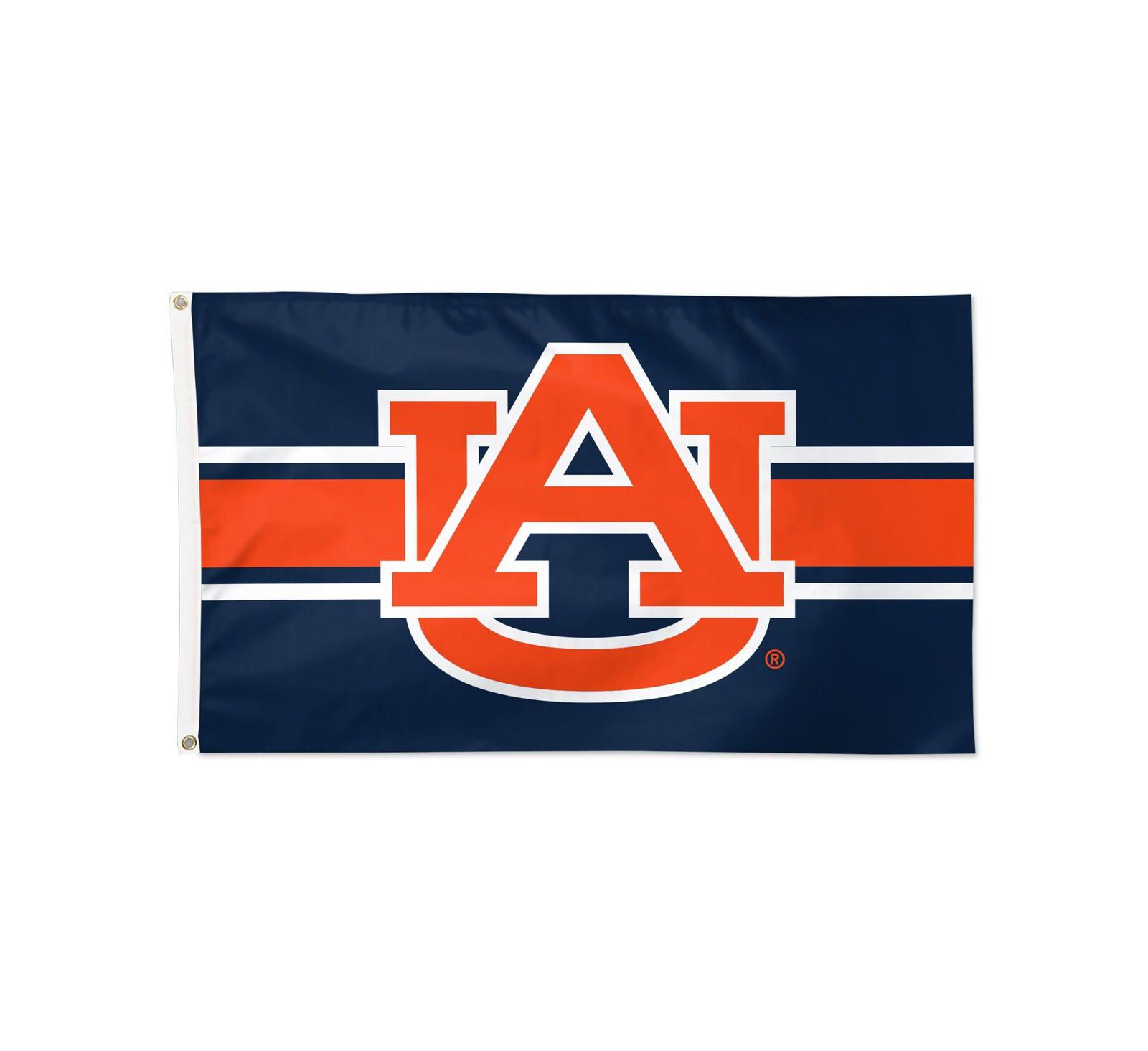 Флаг Wincraft Auburn Tigers 3' x 5' Horizontal Stripe Deluxe Single-Sided