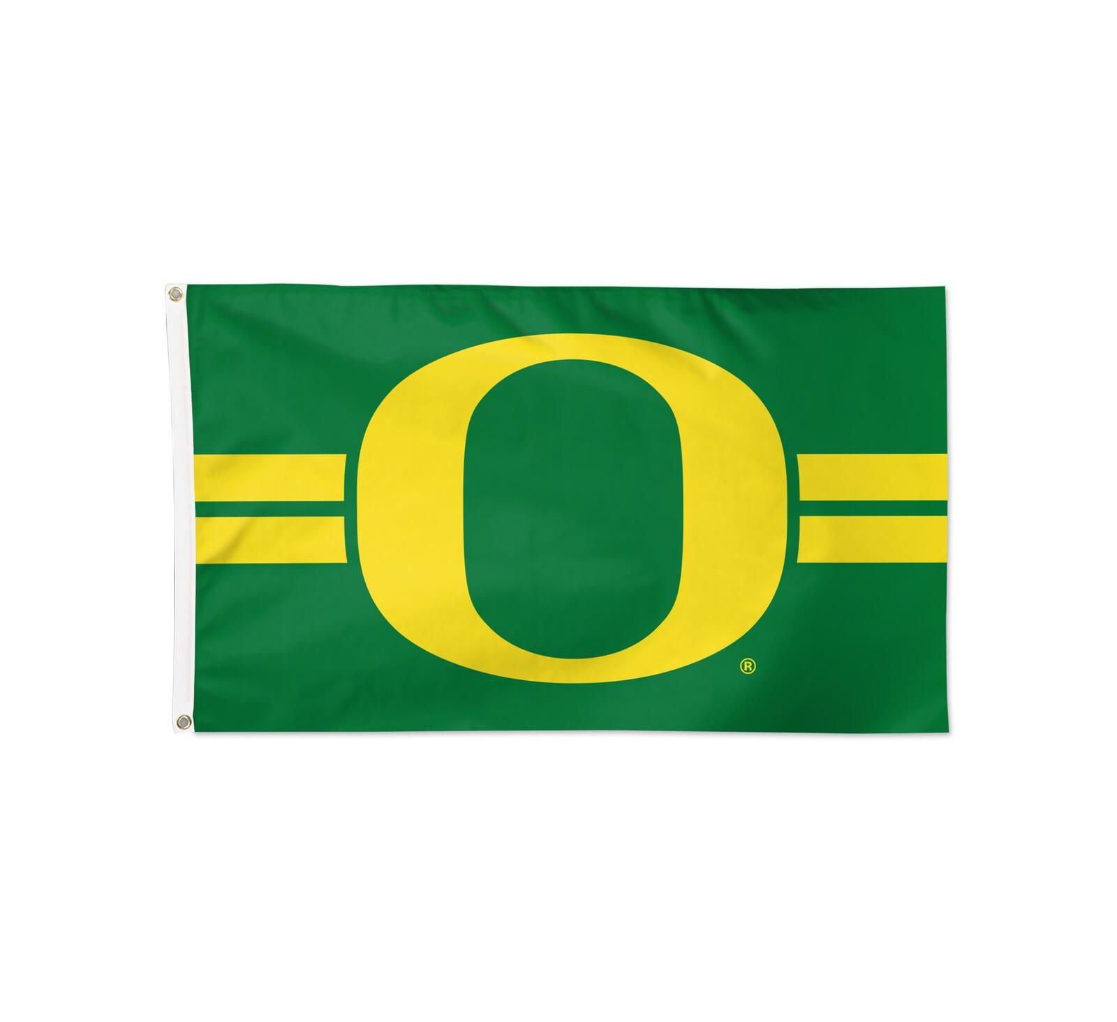 Wincraft Oregon Ducks 3' x 5' Horizontal Stripe Deluxe Single-Sided Flag