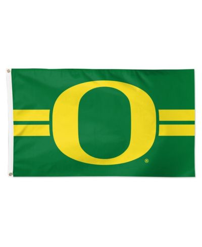 Флаг Wincraft Oregon Ducks 3' x 5' Horizontal Stripe Deluxe Single-Sided