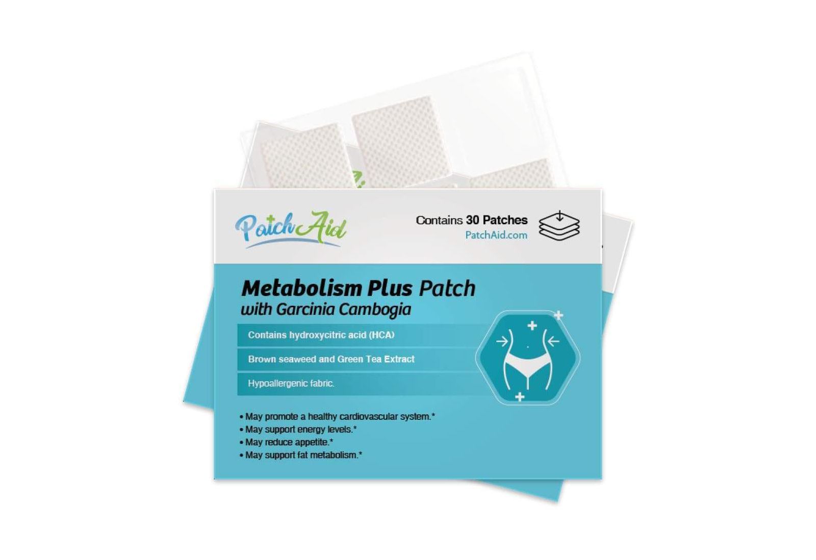 Пластырь PatchAid Metabolism Plus с Garcinia Cambogia (на 30 дней)