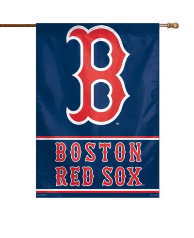 Вертикальный баннер Wincraft Boston Red Sox 28" x 40" B Logo Single-Sided