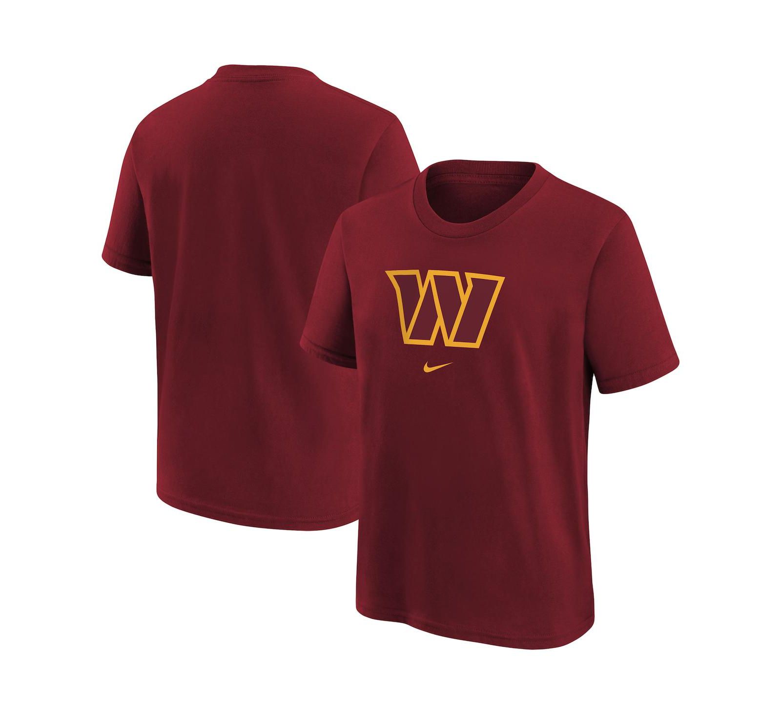 Детская футболка Nike Burgundy Washington Commanders Logo