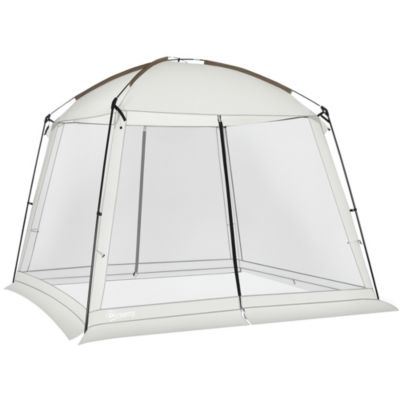 Outsunny Screen Tent, 10' x 10' Screen House Room with UV50+ Protection