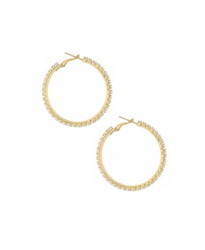 ETTIKA Серьги-кольца ETTIKA Spotlight 18K Gold Plated