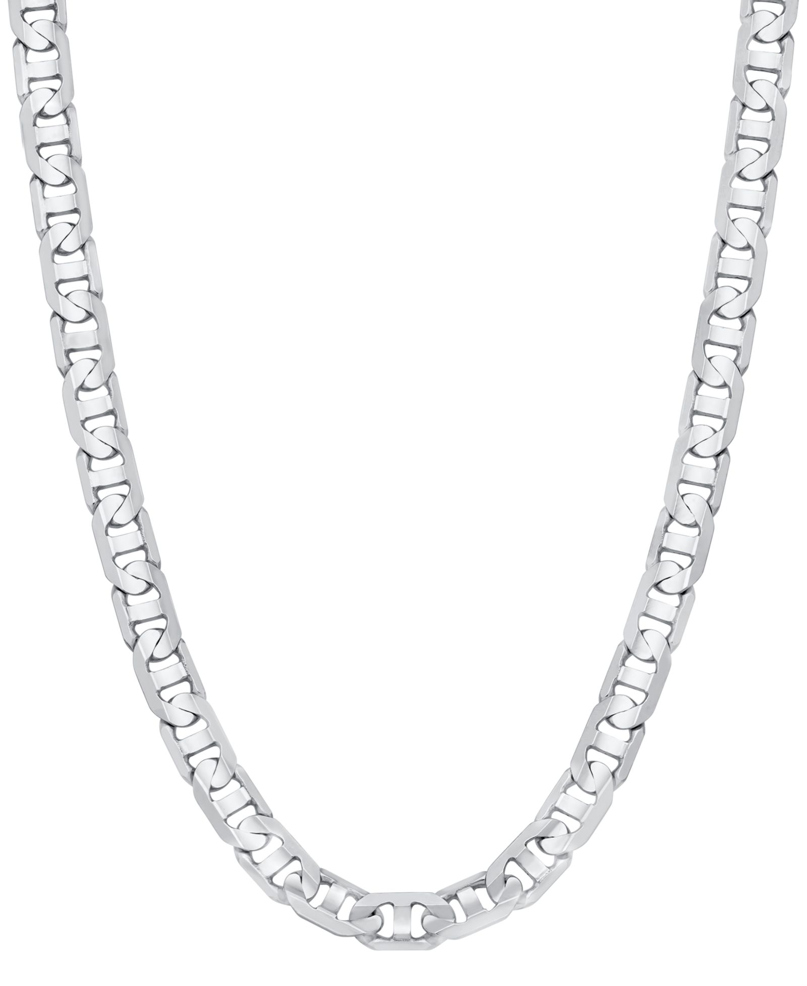 Ожерелье Men's Mariner Link 22" (6-1/2mm) из стерлингового серебра
